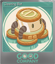 Series 1 - Card 5 of 9 - Cleaning Bot