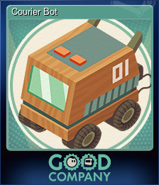 Series 1 - Card 4 of 9 - Courier Bot