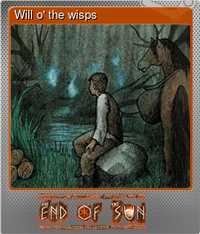 Series 1 - Card 5 of 6 - Will o' the wisps