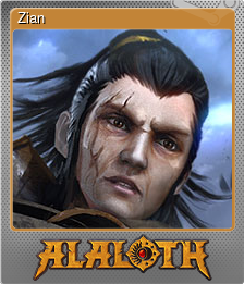 Series 1 - Card 6 of 12 - Zian