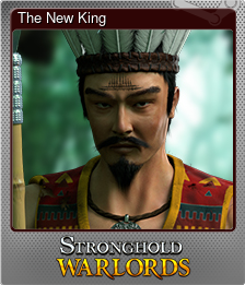 Series 1 - Card 2 of 5 - The New King