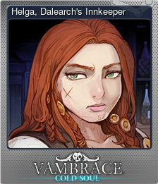 Series 1 - Card 1 of 15 - Helga, Dalearch's Innkeeper