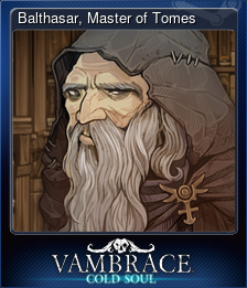 Series 1 - Card 13 of 15 - Balthasar, Master of Tomes