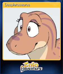 Series 1 - Card 3 of 7 - Daspletosaurus
