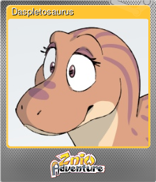 Series 1 - Card 3 of 7 - Daspletosaurus