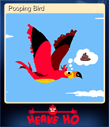 Series 1 - Card 4 of 6 - Pooping Bird