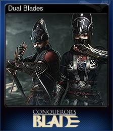 Series 1 - Card 4 of 11 - Dual Blades