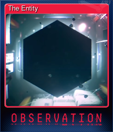 Series 1 - Card 8 of 8 - The Entity