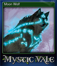 Series 1 - Card 2 of 8 - Moon Wolf