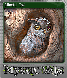 Series 1 - Card 5 of 8 - Mindful Owl