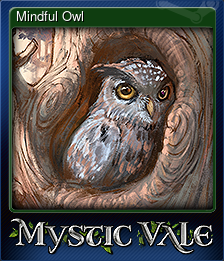 Series 1 - Card 5 of 8 - Mindful Owl