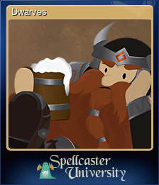 Series 1 - Card 7 of 10 - Dwarves