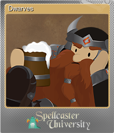 Series 1 - Card 7 of 10 - Dwarves