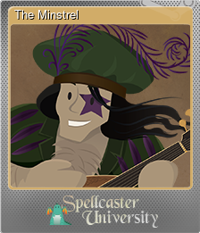 Series 1 - Card 2 of 10 - The Minstrel