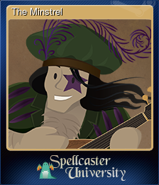 Series 1 - Card 2 of 10 - The Minstrel