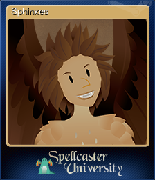 Series 1 - Card 6 of 10 - Sphinxes