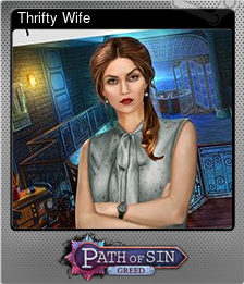Series 1 - Card 4 of 5 - Thrifty Wife