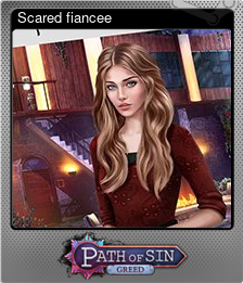 Series 1 - Card 1 of 5 - Scared fiancee