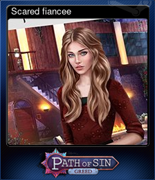 Series 1 - Card 1 of 5 - Scared fiancee