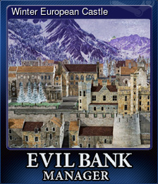 Series 1 - Card 1 of 5 - Winter European Castle