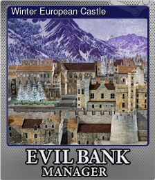 Series 1 - Card 1 of 5 - Winter European Castle