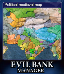 Series 1 - Card 3 of 5 - Political medieval map