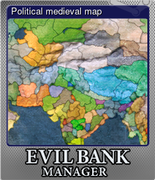 Series 1 - Card 3 of 5 - Political medieval map