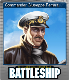 Series 1 - Card 5 of 6 - Commander Giuseppe Ferrara