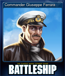 Series 1 - Card 5 of 6 - Commander Giuseppe Ferrara