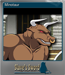 Series 1 - Card 6 of 9 - Minotaur