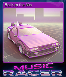 Series 1 - Card 4 of 6 - Back to the 80s