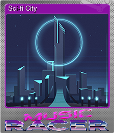 Series 1 - Card 2 of 6 - Sci-fi City