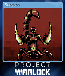 Series 1 - Card 4 of 11 - Scorpion