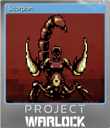 Series 1 - Card 4 of 11 - Scorpion