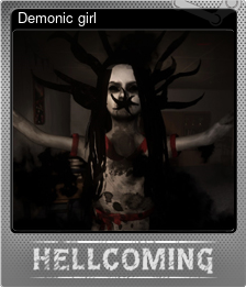 Series 1 - Card 1 of 8 - Demonic girl