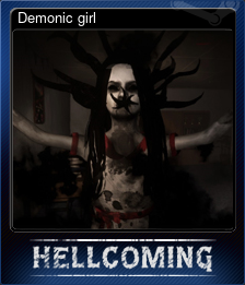 Series 1 - Card 1 of 8 - Demonic girl