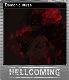 Series 1 - Card 6 of 8 - Demonic nurse