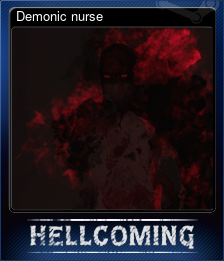 Series 1 - Card 6 of 8 - Demonic nurse