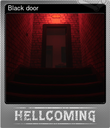 Series 1 - Card 4 of 8 - Black door