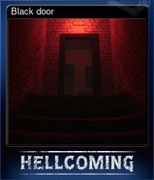 Series 1 - Card 4 of 8 - Black door