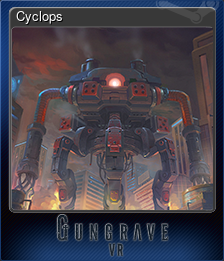 Series 1 - Card 6 of 10 - Cyclops