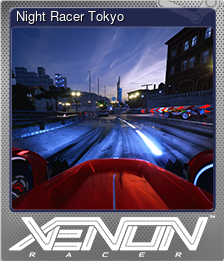 Series 1 - Card 9 of 9 - Night Racer Tokyo