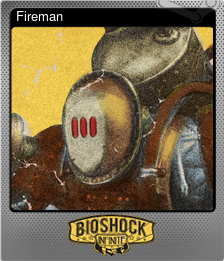 Series 1 - Card 3 of 7 - Fireman