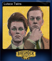 Series 1 - Card 5 of 7 - Lutece Twins