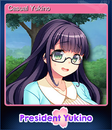 Series 1 - Card 1 of 7 - Casual Yukino