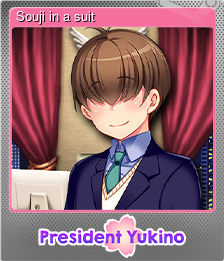 Series 1 - Card 5 of 7 - Souji in a suit