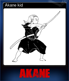 Series 1 - Card 4 of 5 - Akane kid