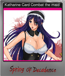Series 1 - Card 3 of 5 - Katharine Card Combat the maid