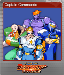 Series 1 - Card 3 of 5 - Captain Commando