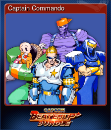 Series 1 - Card 3 of 5 - Captain Commando